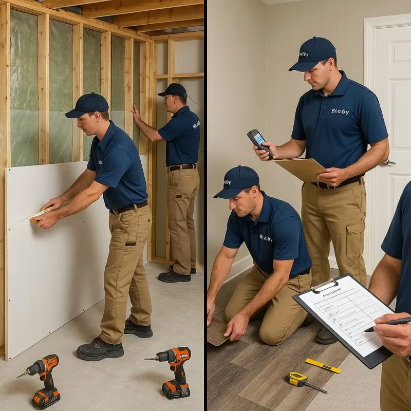 Repairs and Reconstruction process in Parsons, WV