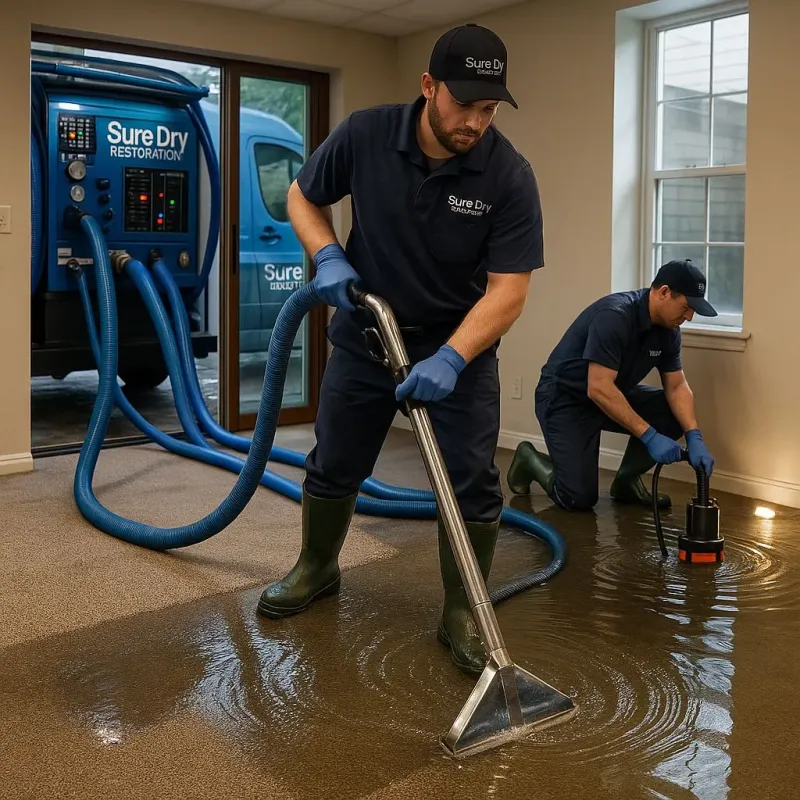 Water Extraction and Removal process in Parsons, WV